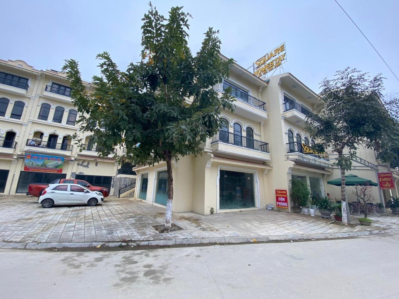 ها باك Square Homestay & Coffee المظهر الخارجي الصورة